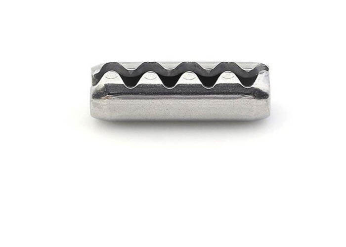 Pin Light Spring Stainless Steel SS 304 316 Light Type / Heavy Type Tooth Slotted Spring ...