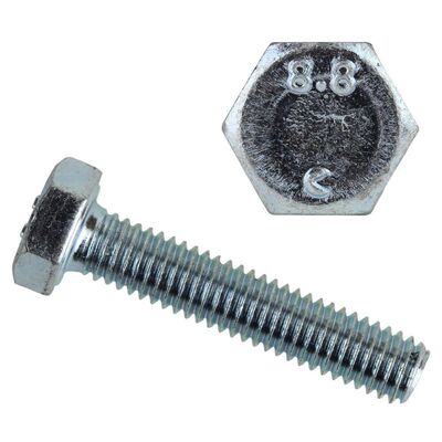 Galvanize plated Anti corrostion Metric Hex Bolt Carbon steel Grade 8.8 Zinc Plated