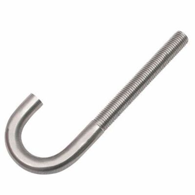 M5 M6 Stainless steel L type metal bolt & J Hook metal Bolt SUS304 SUS316 A2-70 A4