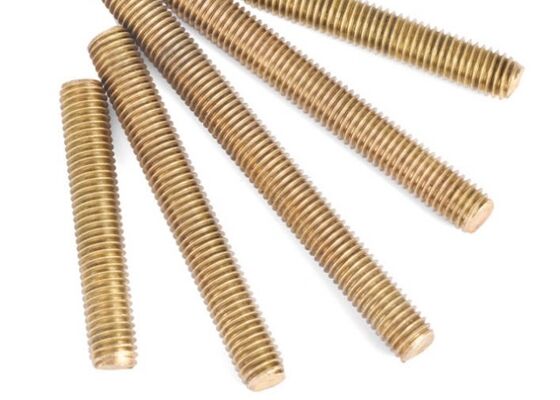 M2 M4 M10 Full Thread Metal Bolt Stud bolt  Brass  partial thread  Plain DIN975 DIN976