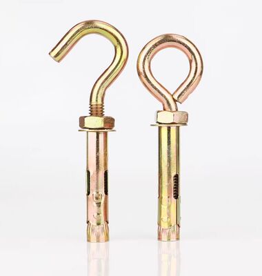 Carbon Steel Grade 4.8 8.8 10.9 12.9  METAL BOLT Zinc Plated Hook Anchor Bolt